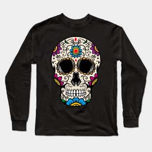 Calavera - Dia de los Muertos Long Sleeve T-Shirt